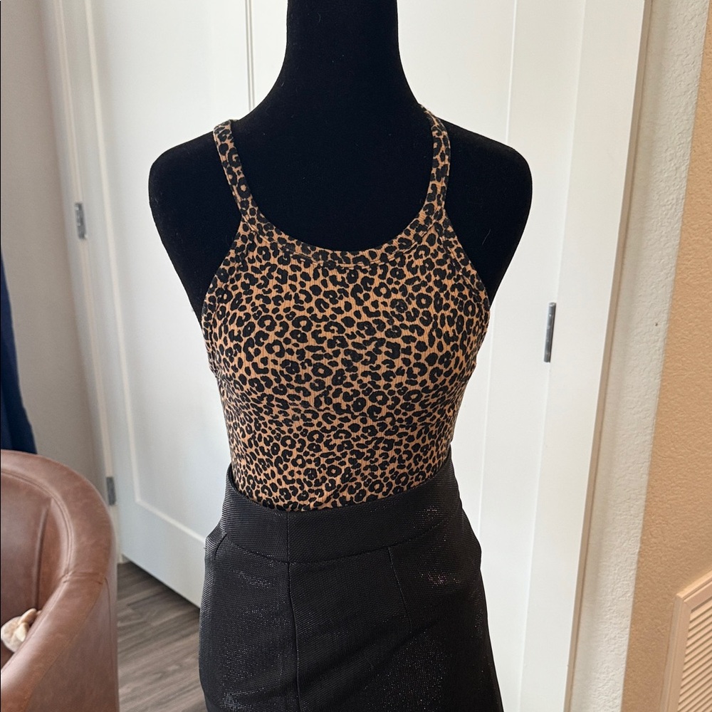 Leopard Print Women's Bodysuit